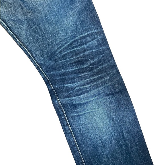 Levi’s button fly straight leg distressed jeans size 33x30 unisex - Picture 5 of 16